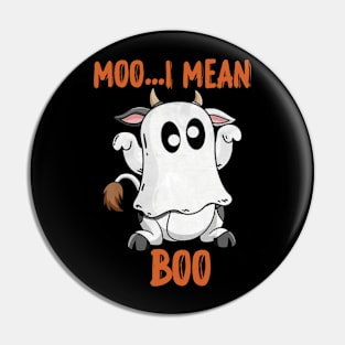 Moo I Mean Boo Pin