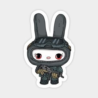 tactical bunny Magnet