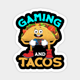 Gaming Tacos Funny Taco Game Controller Gift Magnet