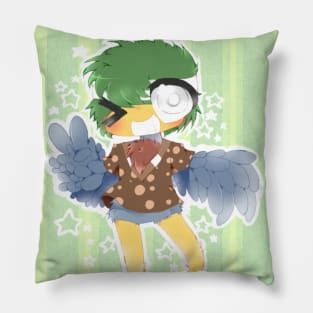 Ducky (Green) Pillow