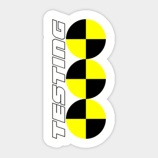 Asap Rocky Testing Testing Sticker Teepublic