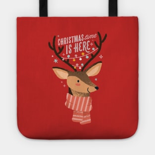 Christmas Reindeer Tote