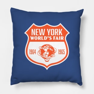 1964 1965 New York World's Fair Shield Pillow