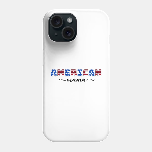 American mama Phone Case by Anines Atelier