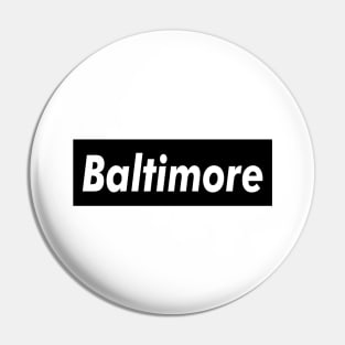 Baltimore Meat Brown Pin