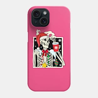 Skull Xmas Coffee Phone Case