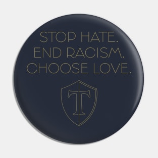 Webster Thomas HS 22-23 Choose Love (gold) Pin