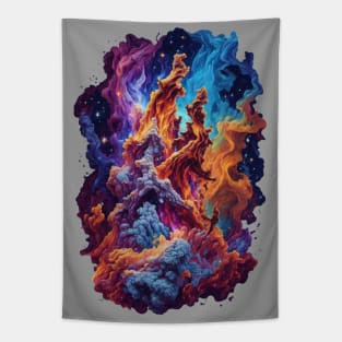 Cosmic Ballet: Nebula's Elegance in Pillars of Creation - cosmic Tapestry