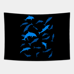 Dolphin pattern Tapestry