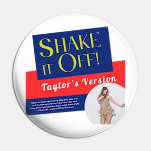 Taylor Swift Shake it off Pin