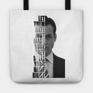 Harvey Specter - Spell Your Name Right Tote