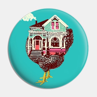 HEN HOUSE Pin