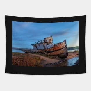 Point Reyes Boat Tapestry