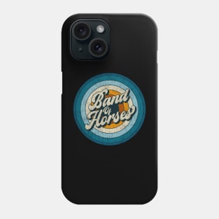 Band Of Horses - Retro Circle Vintage Phone Case