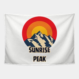 Sunrise Peak Tapestry