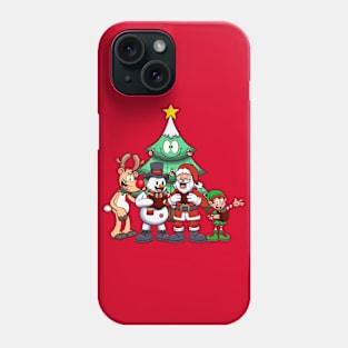 Christmas Characters Singing Phone Case