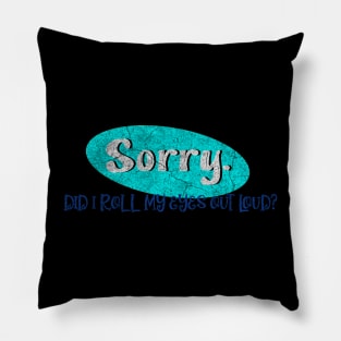 Sorry Pillow