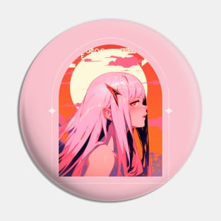 Enchanted Dreams Anime Girl Pin