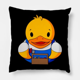 Handyman Rubber Duck Pillow