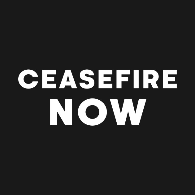 cease fire now -  jews say cease fire now by Dilysosshaw