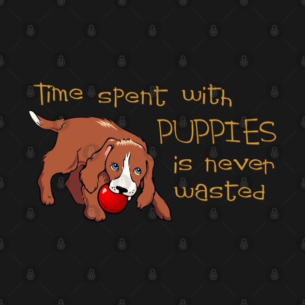 Time spent with puppies by SnarkCentral