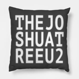 The Joshua Tree | Block Letters Pillow