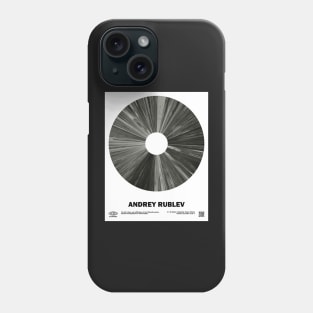 minimal_Andrey Rublev Warp Barcode Movie Phone Case