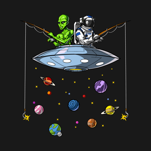 Space Fishing by underheaven