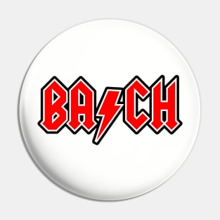 BACH rocks! Pin