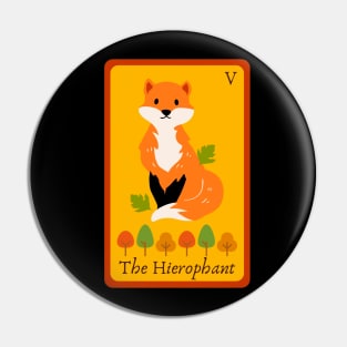 Autumn Tarot - The Hierophant Pin