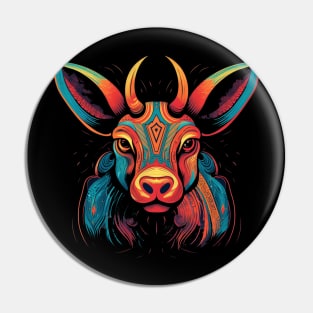 Unlock Your Potential with Our Vibrant Zodiac Ox Design - Empower Yourself Today! Pin