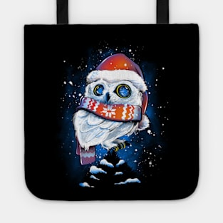 Christmas Owl Tote