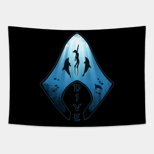 Megalodon Tooth Tapestry