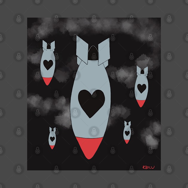 Love bombs by KBILU_Art