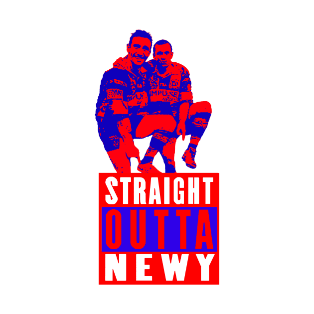 Newcastle Knights - The Johns Boys - Joey Johns & Matty Johns - STRAIGHT OUTTA NEWY by OG Ballers