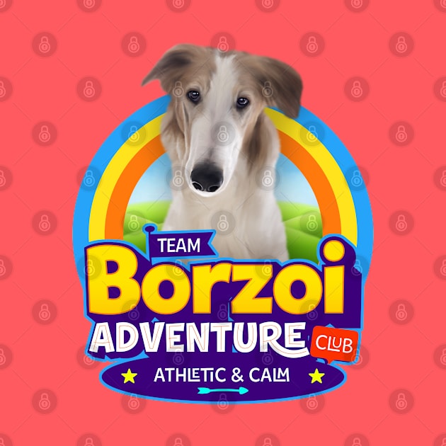 Borzoi by Puppy & cute