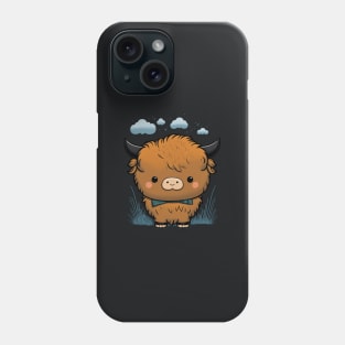 Scottish Highland Cow For Women Men Kids Phone Case