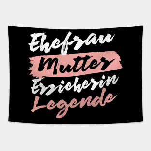 Ehefrau Mutter Erzieherin Legende Tapestry