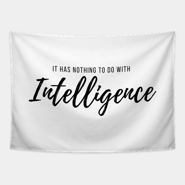 Intelligence - Auditory Processing Disorder Tapestry by Garbled Life Co.