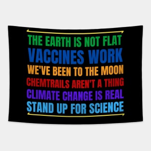 Stand Up for Science Tapestry