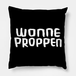 Wonneproppen for Bundle of Joy, Baby, German word Pillow