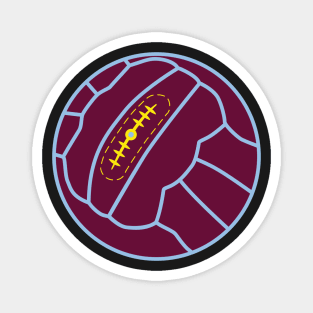 Aston Villa Vintage Football Magnet