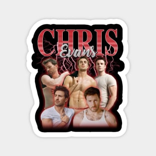 RETRO VINTAGE CHRIS EVANS 90 BOOTLEG STYLE Magnet