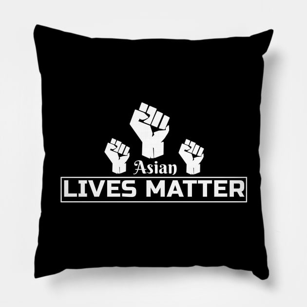 Asian Lives Matter Pillow by Aisiiyan