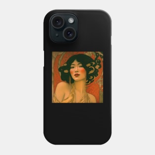 Art Deco Style Woman Phone Case