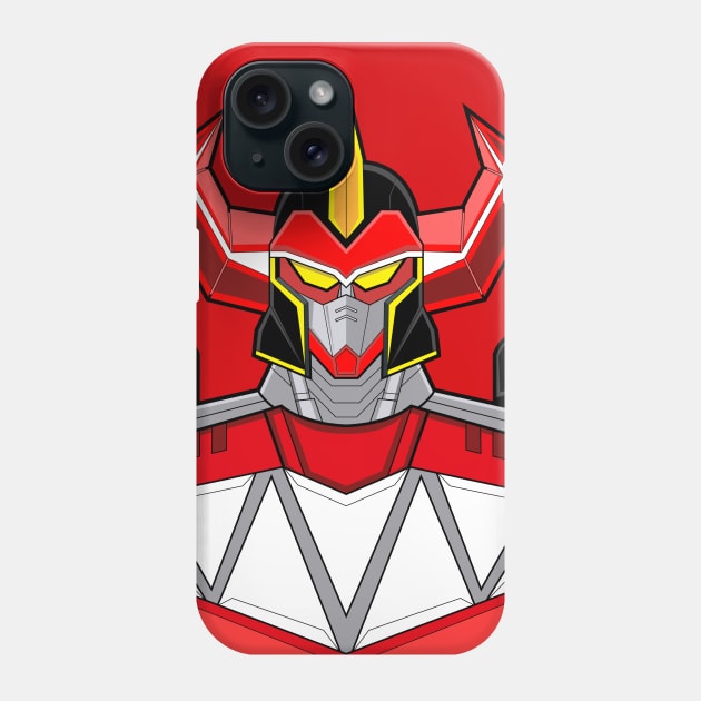 Megazord Mighty Morphin Phone Case by Antoneox