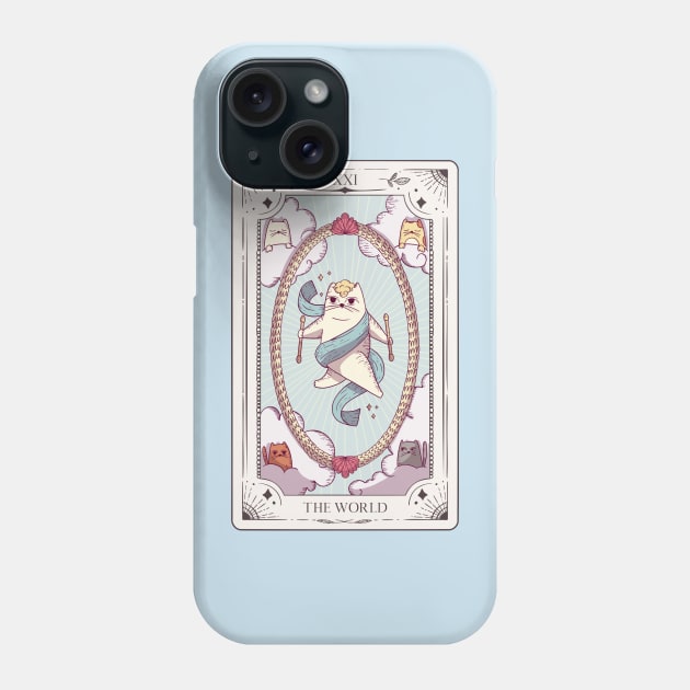 Cat Tarot Card Tarot Cards Cats Phone Case by Tip Top Tee's