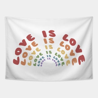 lgbt pride rainbow Tapestry