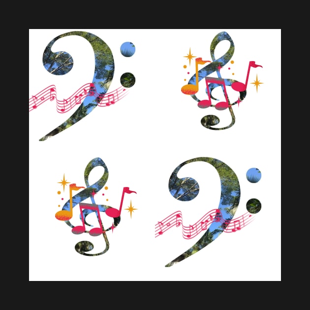 Musical notes by Avivacreations