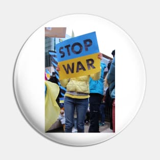 STOP WAR Pin